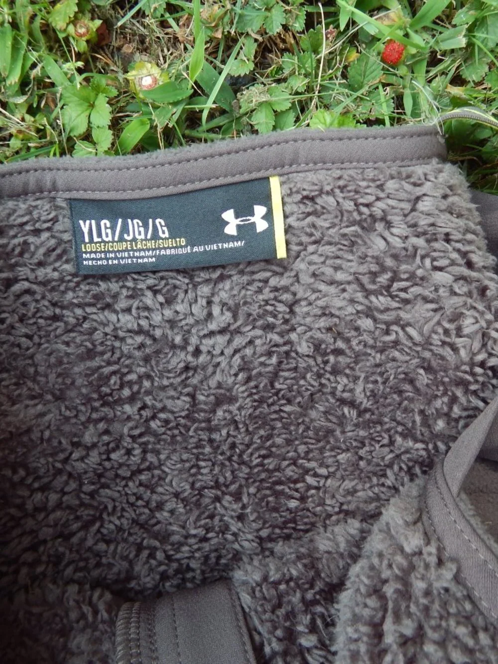 Under Armour Storm Youth Hunting Bibs Size Large Boys Camo Sherpa Lined Overalls
